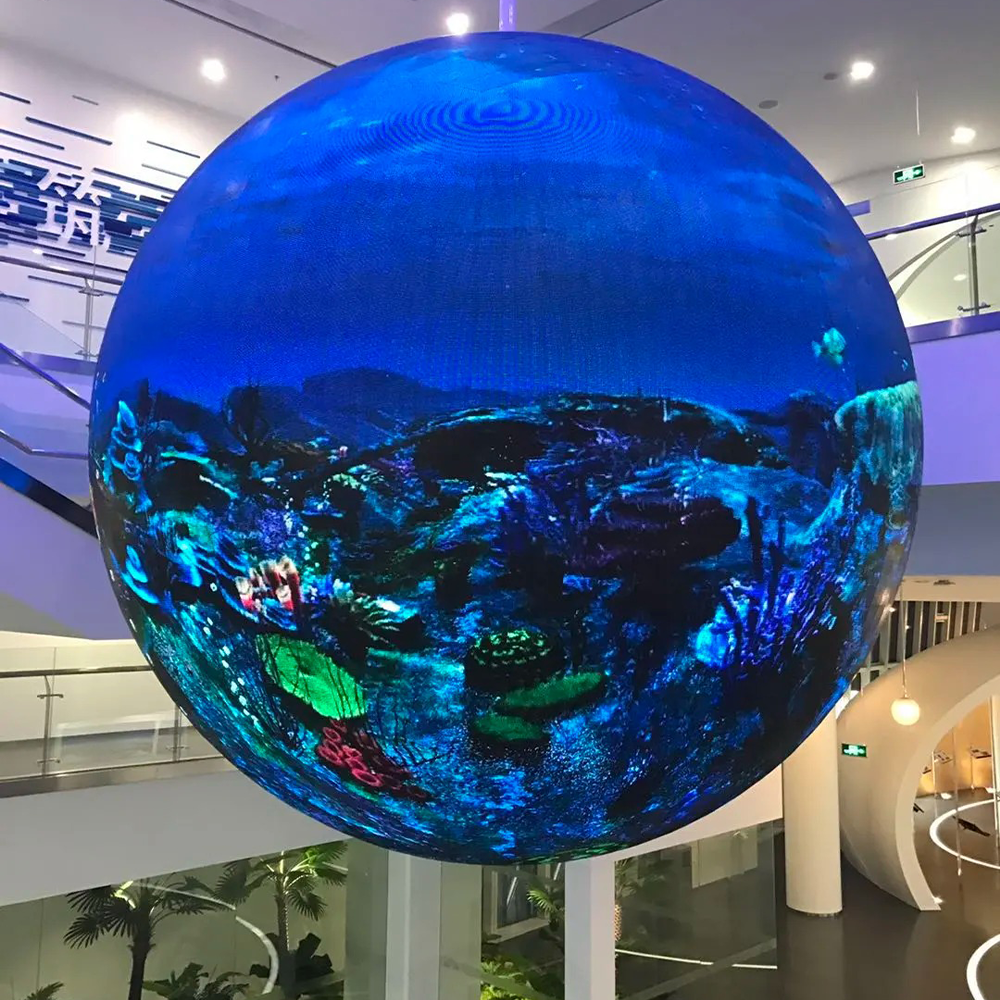 High Quality P2 P2.5 P3 P4 P5 P6 Spherical LED Display LED Video Ball for Digital Signage